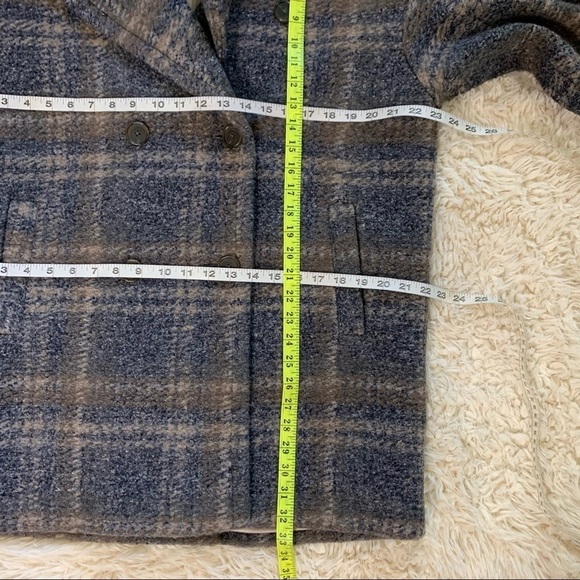 Joie Angalica Midnight Color Wool Blend Coat Med. - Picture 11 of 13